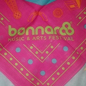 Bonnaroo 2018 fanny pack, bandana & stickers